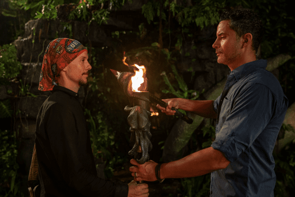 Geoff's torch extinguished on Survivor SA