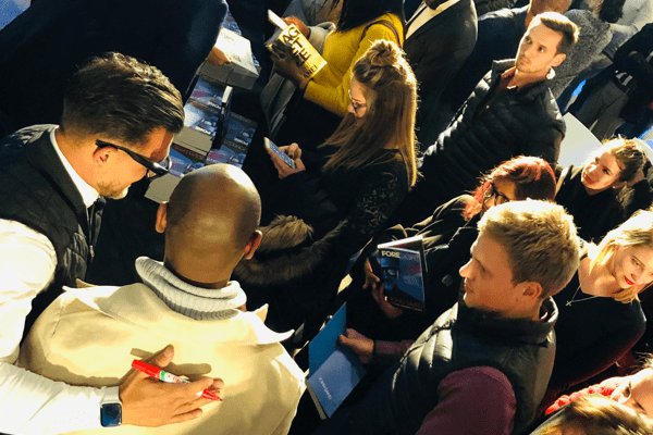 John Sanei book launch July 2019 photo by Tim Richman