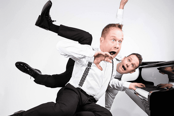 British Comedy Piano Duo Worbey and Farrell