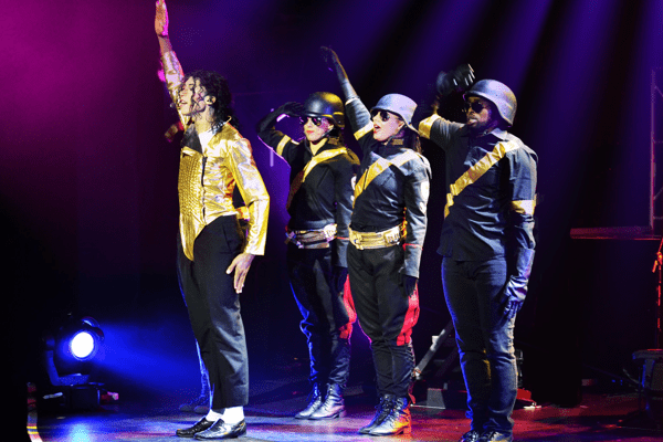 MJ Dantanio and Soldiers Hands Up Look Forward