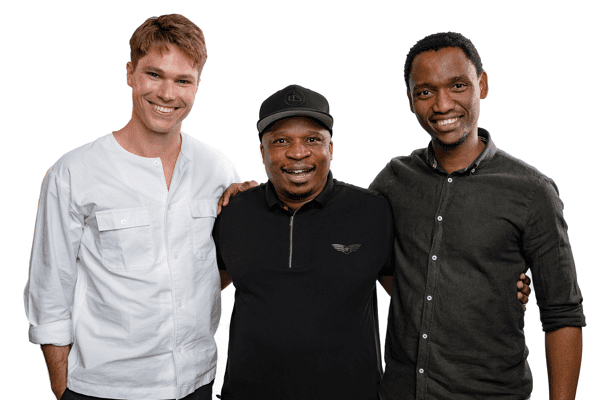 Kai Luke Brummer Desmond Dube Siya Mayola Fugard Theatre