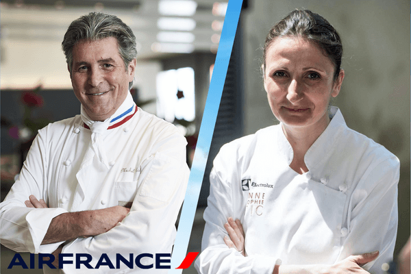 Air France Michelin Menus