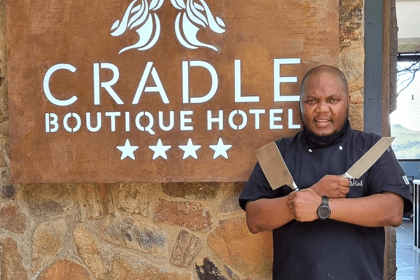 Cradle Hotel Chef Sam Ramokoka
