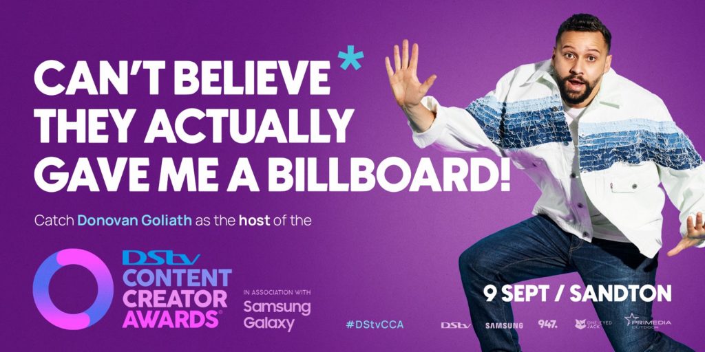 Donovan Goliath Billboard
