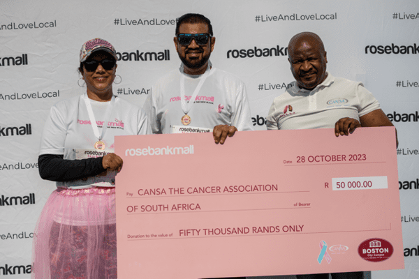 Rosebank Mall CANSA Pink Run