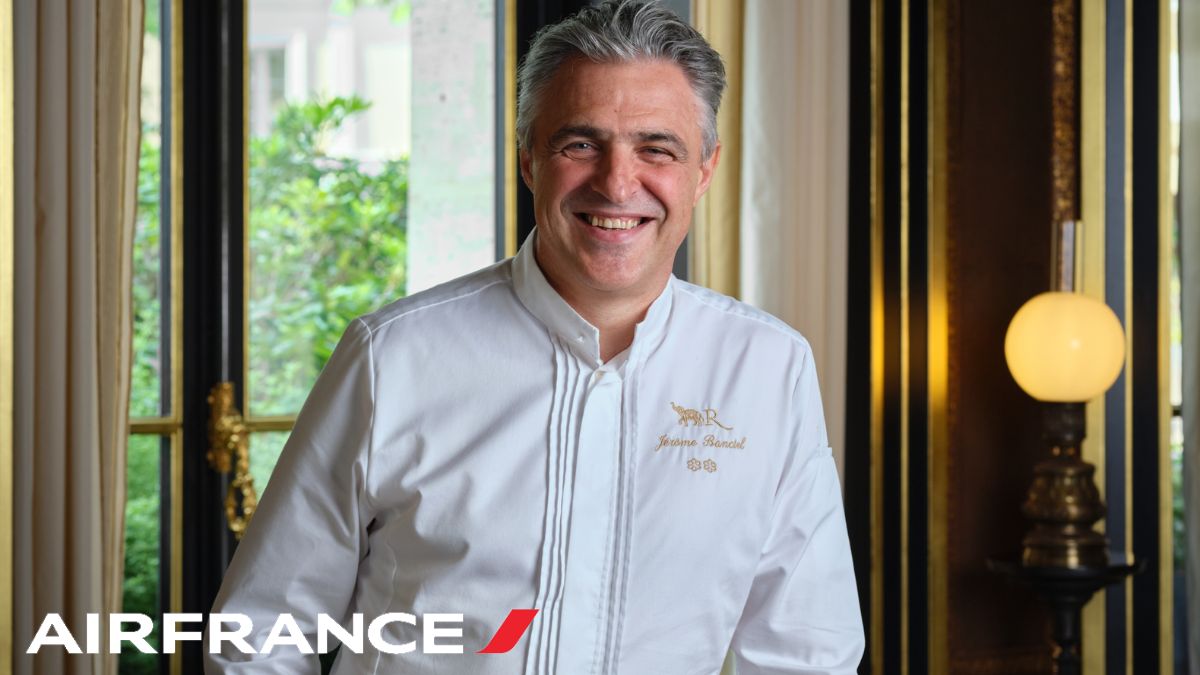 Air France chef Jérôme Banctel