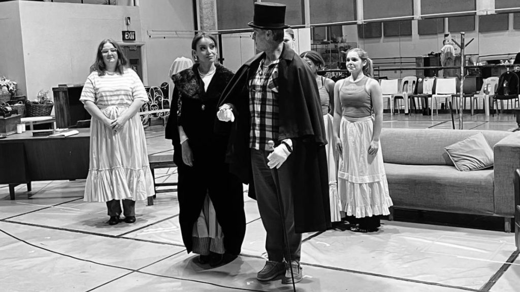 My Fair Lady Rehearsals Craig & Brittany