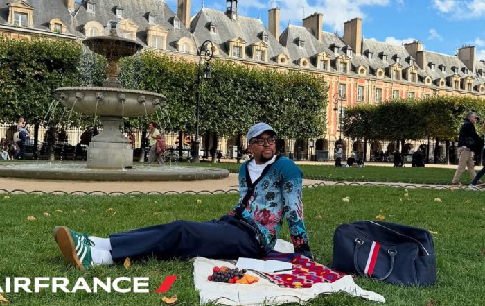 Maps Maponyane's Journey To Paris With Air France