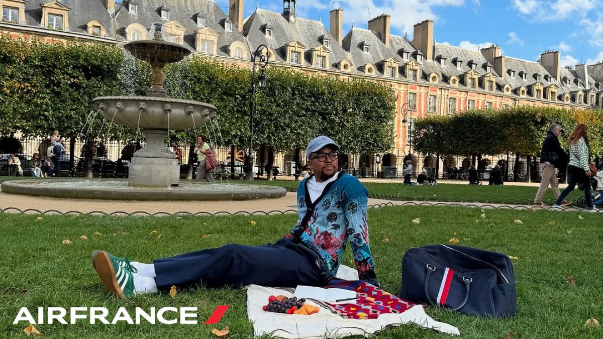 Maps Maponyane's Journey To Paris With Air France
