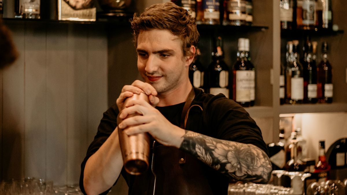 Mixologists Matthew Cox