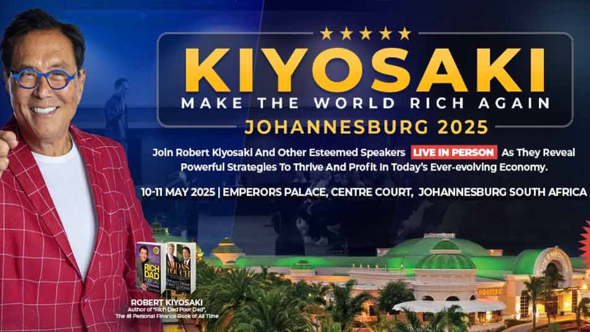 Robert Kiyosaki Live in Johannesburg