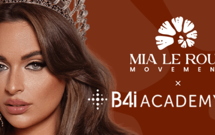 Mia le Roux Movement x B4i Academy campaign
