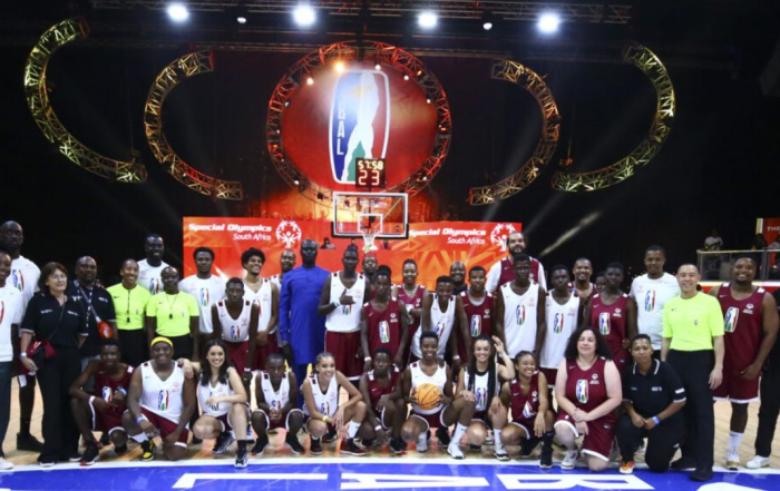 Special Olympics Basketball Africa League collaboration