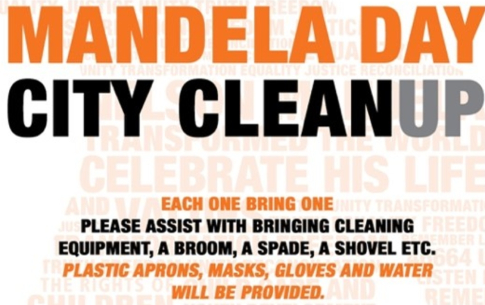 JCT Mandela Day Clean Up