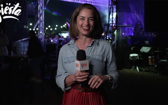 Lee-Ann Gerber presenter on kykNET's Fiësta