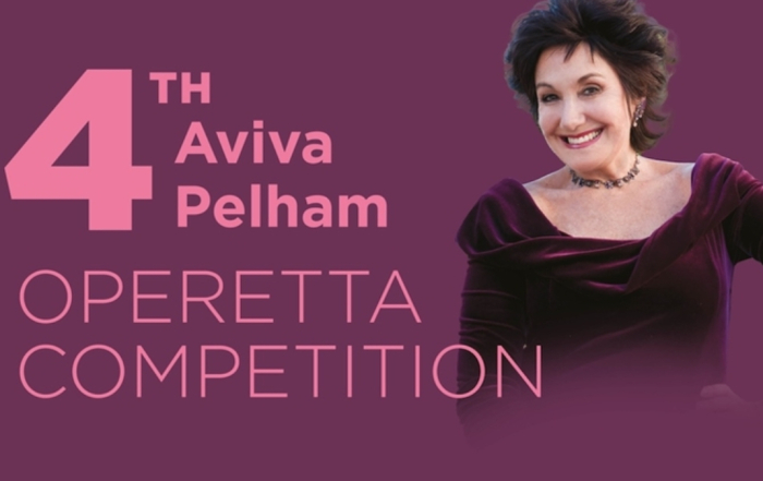 The Fourth Aviva Pelham Operetta Competition