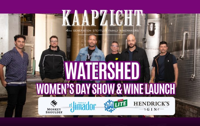 Watershed Live at Kaapzicht