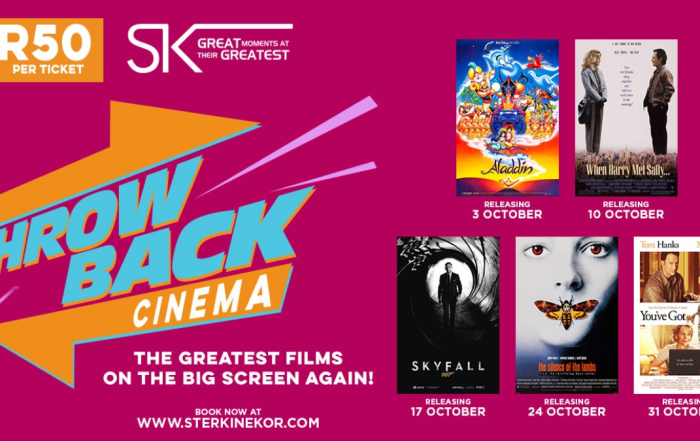 Ster-Kinekor Throwback Cinema October