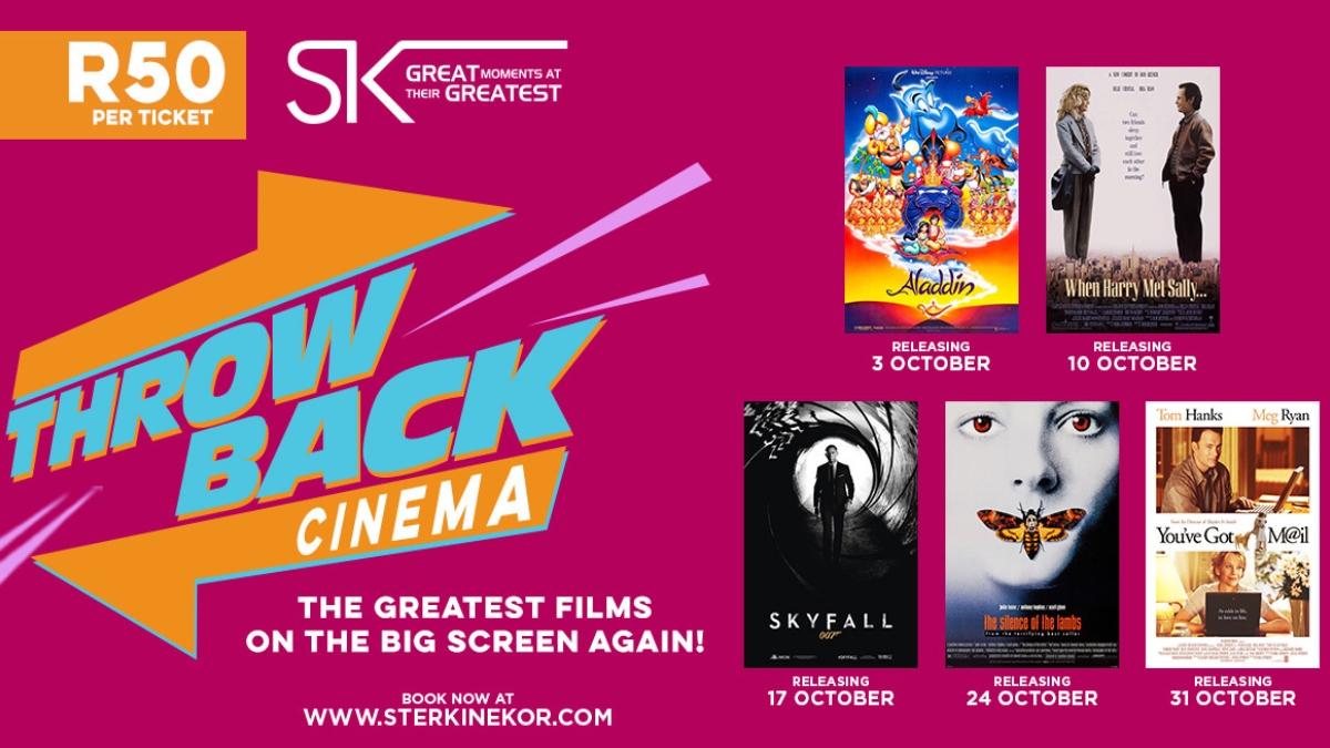 Ster-Kinekor Throwback Cinema October