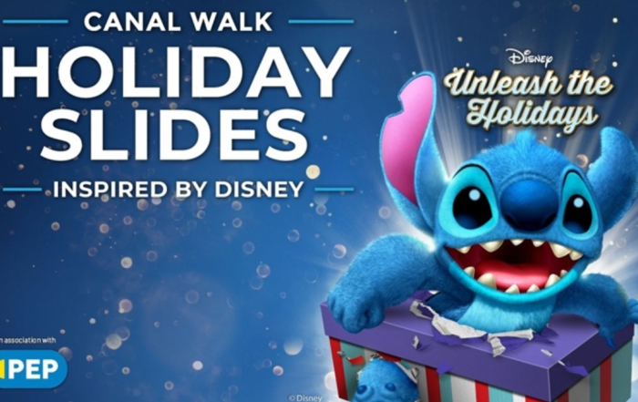 Canal Walk Holiday Slides inspired by Disney