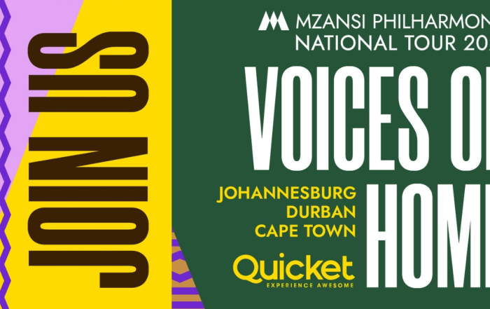 Mzansi Philharmonic Voices of Home Tour