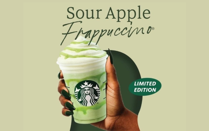 Starbucks Sour Apple Frappucino