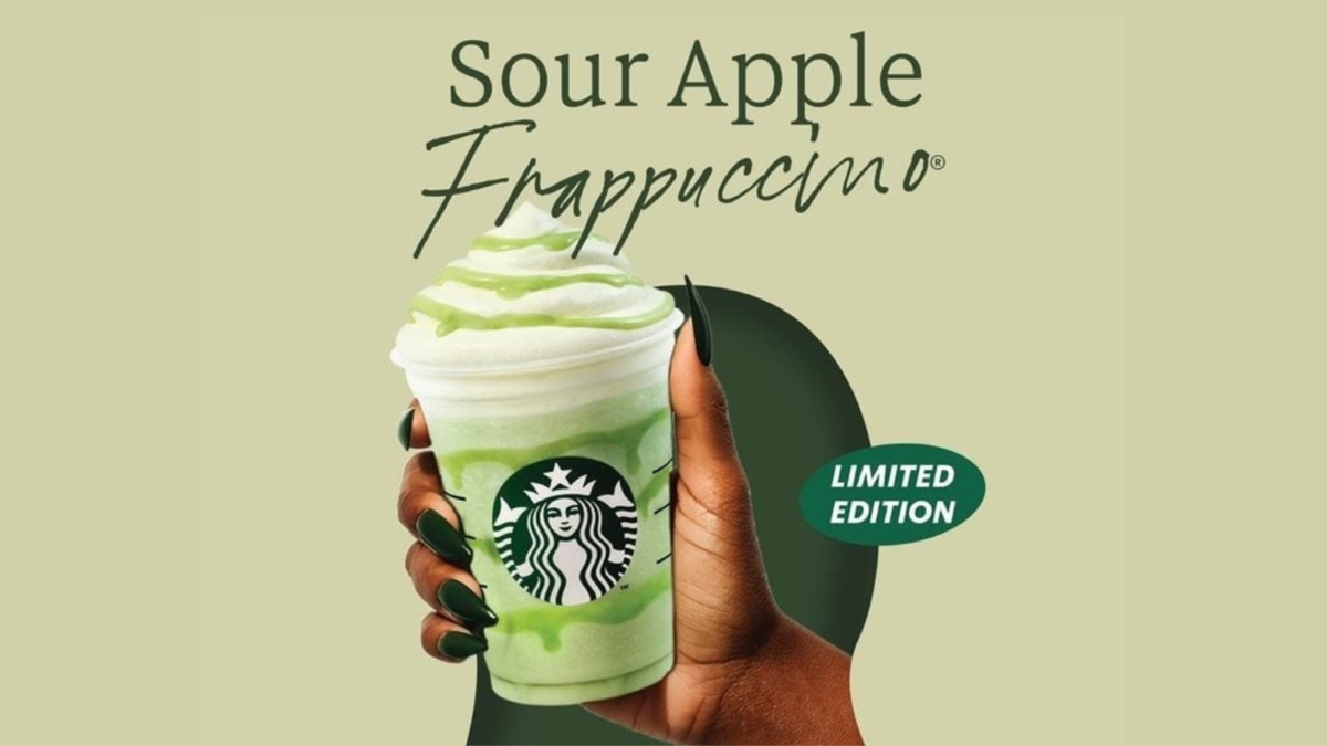 Starbucks Sour Apple Frappucino