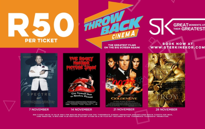 Ster-Kinekor Thorwback November 2025