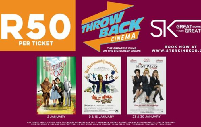 Ster-Kinekor New Year Throw Back Cinema