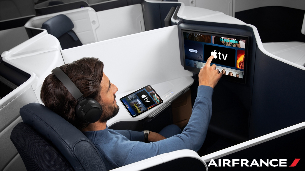 Air France teaming up with Apple TV