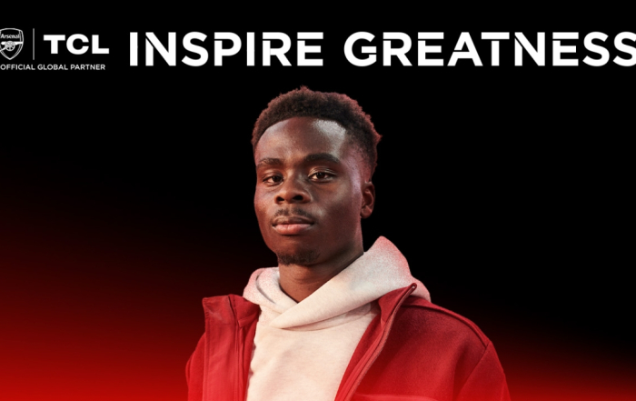 TCL Announces Bukayo Saka as Brand Ambassador