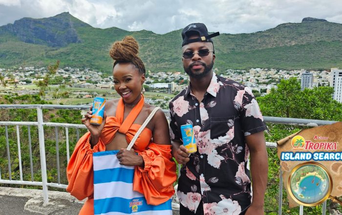 Zanele Potelwa and Nay Maps Tropical Island Search