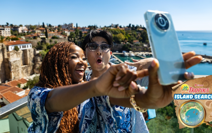 Chad Jones and Zanele Potelwa in Antalya