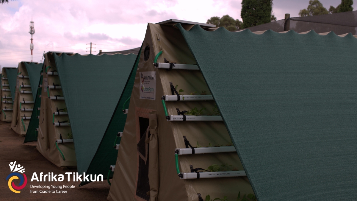 Afrika Tikkun Green Acres Hydro-Coop programme