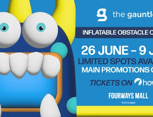 The Gauntlet Inflatable Obstacle Course Comes To Fourways Mall
