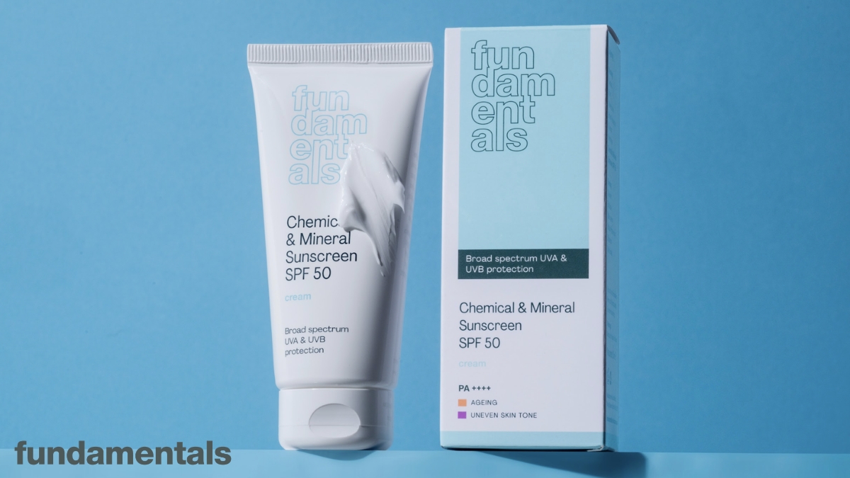 Fundamentals Chemical & Mineral SPF 50 sunscreen