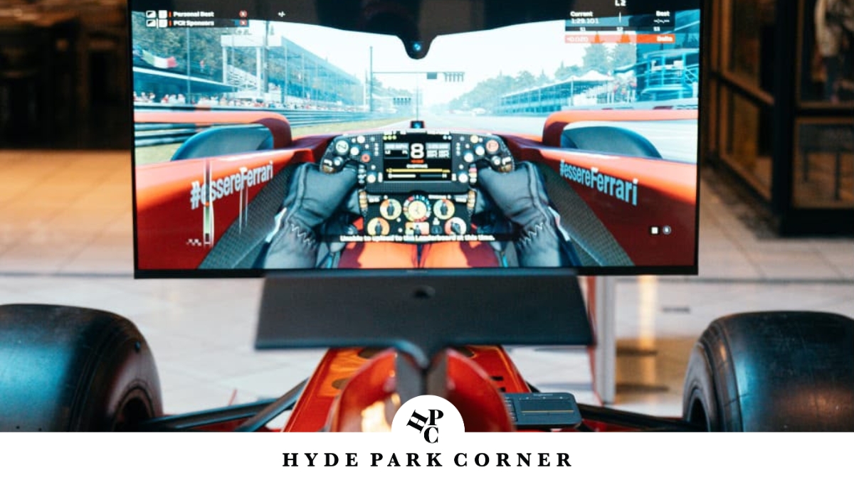 Hyde Park Corner Ferrari Simulator Challenge