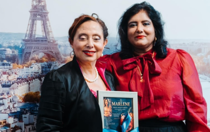 Janet Pillai amd Marlene le Roux