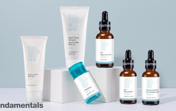 Fundamental Skincare's affordable routines