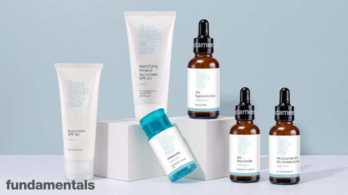 Fundamental Skincare's affordable routines