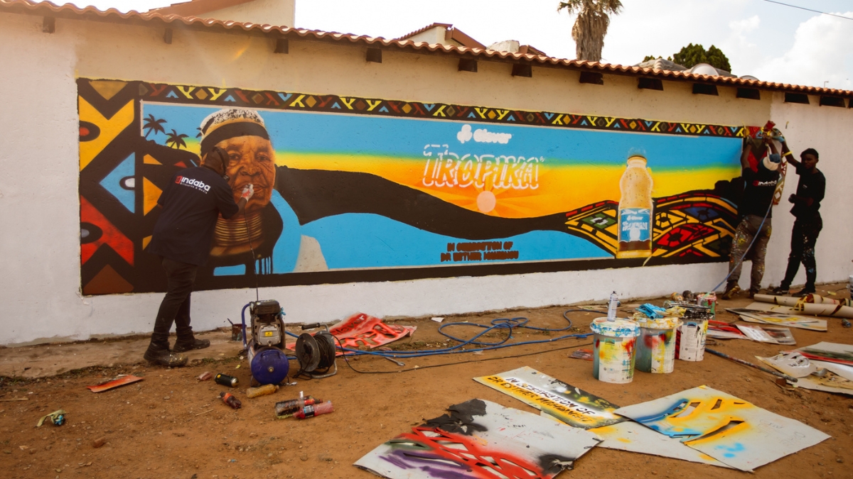 Tropika Ginger Beer Flavour Murals